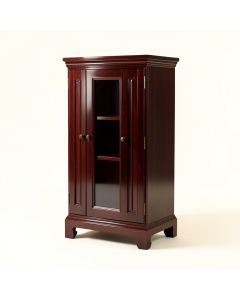 Deasia Lighted Corner China Cabinet (synthetic illustration; no displayed measurements)