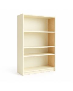 Dawn Edge Freestanding Bookcase - Cream
