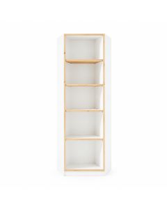 Lake Edge Narrow Cubby Tower - White