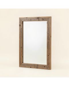 Lefkowitz Rustic Accent Mirror (synthetic illustration; no displayed measurements)
