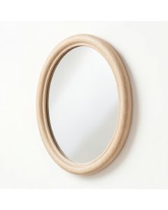 Maple Canyon Framed Wall Mirror - Beige (synthetic illustration; no displayed measurements)