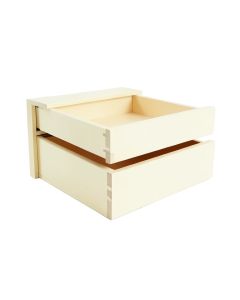 Heath Bluff Under-Desk Drawer Unit - Ivory (synthetic illustration; no displayed measurements)