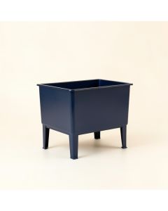 Field Bend Empty Raised Planter - Navy (synthetic illustration; no displayed measurements)