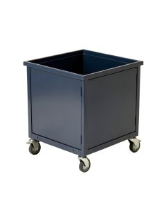 Hazel Brook Empty Rolling Workshop Cart - Navy