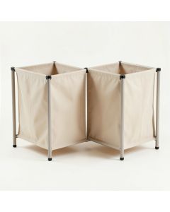 Rowan Canyon Laundry Sorting Station With Plain Removable Bags - Beige (synthetic illustration; no displayed measurements)