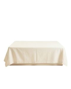 Glen Bend Flat Bed Sheet - Cream