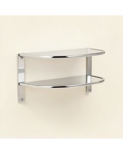 Leming 23.62 '' W X 7.49 '' H X 9.45 '' D Wall Mounted Bathroom Shelves (synthetic illustration; no displayed measurements)