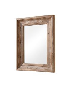 Rustic Beveled Distressed Accent Mirror