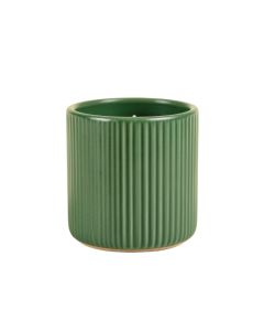 Dune Branch Empty Candle Holder - Green (synthetic illustration; no displayed measurements)