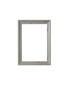 Elm Crest Framed Wall Mirror - Gray