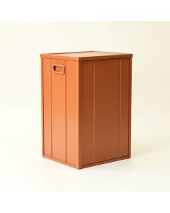 Stone Canyon Closed Outdoor Storage Box - Terracotta (synthetic illustration; no displayed measurements)