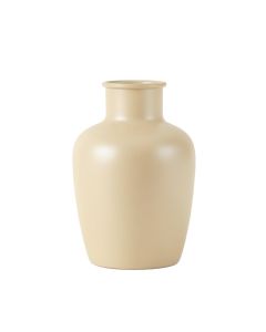 Moss Branch Empty Decorative Vase - Beige (synthetic illustration; no displayed measurements)