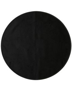 Dune Branch Round Area Rug - Black (synthetic illustration; no displayed measurements)