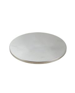 Stainless Steel 0.75 '' X 0.75 '' Metal Penny Round Floor Use Tile (synthetic illustration; no displayed measurements)