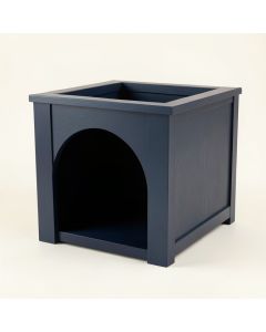Moss Bend Empty Furniture-Style Litter Enclosure - Navy (synthetic illustration; no displayed measurements)