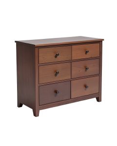 Lockridge 6 Drawer Double Dresser (synthetic illustration; no displayed measurements)