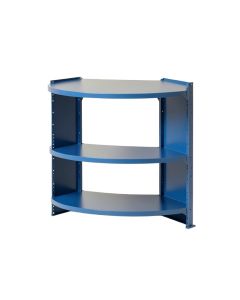 Hill Edge Desktop Shelving Unit - Blue