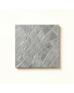 Pine Arc Uninstalled Square Decorative Tile - Gray (synthetic illustration; no displayed measurements)