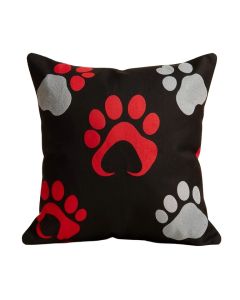 Leo Paw Print Zodiac Dogs Pillow Cover