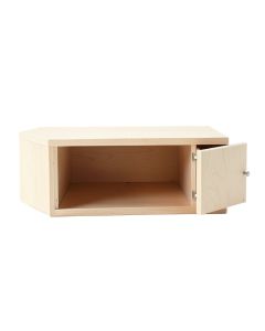 River Bend Shoe Storage Bench - Ivory (synthetic illustration; no displayed measurements)