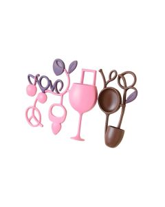 2 Piece Wine Themed Wall Décor Set
