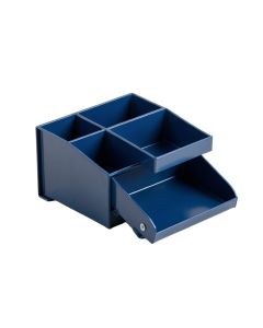 Ash Bridge Empty Coffee-Station Organizer - Blue