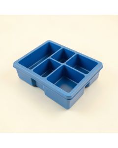 Cedar Bend Empty Pantry Drawer Organizer Insert - Blue (synthetic illustration; no displayed measurements)