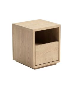 Alluna End Table With Storage (synthetic illustration; no displayed measurements)