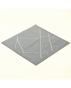 Heath Bend Rectangular Outdoor Rug - Gray (synthetic illustration; no displayed measurements)