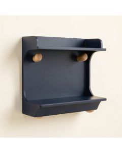 Elm Arc Wall-Mounted Entryway Organizer Shelf (synthetic illustration; no displayed measurements)