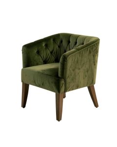 Jenni Tufted Velvet Upholstered Side Chair (synthetic illustration; no displayed measurements)