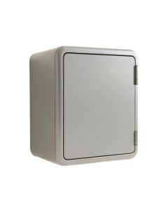 Rowan Bend Wall-Mounted Laundry Cabinet - Gray (synthetic illustration; no displayed measurements)