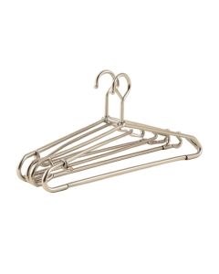 Pants Hangers Space Saving 5 Layers Stainless Steel Retractable Foldable Clothes Organizer