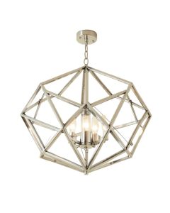 Whisnant 6 - Light Unique / Statement Geometric Chandelier (synthetic illustration; no displayed measurements)
