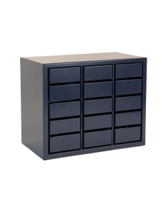 Birch Crossing Small-Parts Storage Drawer Cabinet - Navy (synthetic illustration; no displayed measurements)