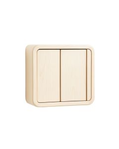 Cliff Canyon Wall-Mounted Entry Cabinet - Ivory (synthetic illustration; no displayed measurements)