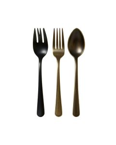 2 Piece Spoon And Fork Metal Wall Décor Set
