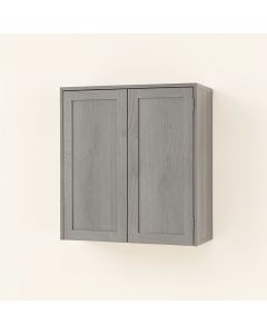 Heath Bridge Wall-Mounted Entry Cabinet - Gray (synthetic illustration; no displayed measurements)