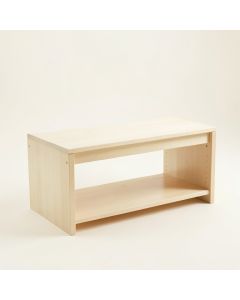 Dune Dale Indoor Bench - Ivory (synthetic illustration; no displayed measurements)