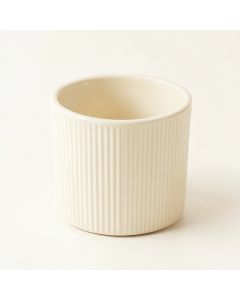 Ridge Bluff Empty Candle Holder - Ivory (synthetic illustration; no displayed measurements)