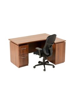 Eleta Solid Wood Desk And Chair Set