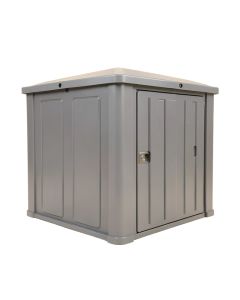 Stoney Resin Outdoor 4 Ft. 4 In . W X 2 Ft. 8 In . D Plastic Horizontal Storage Shed
