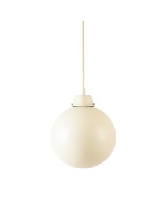 Fern Dell Pendant Light Suspended From One Plain Cable - Ivory