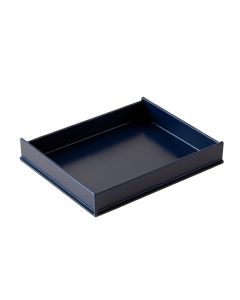 Clay Fold Empty Under-Desk Cable Tray - Navy (synthetic illustration; no displayed measurements)