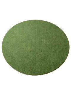 Pine Bend Round Area Rug - Green