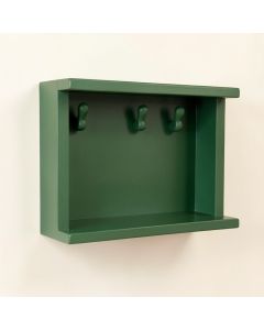 Birch Bluff Wall-Mounted Entryway Organizer Shelf - Green (synthetic illustration; no displayed measurements)