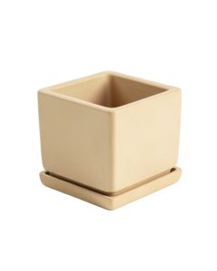 Clay Bend Empty Planter - Beige (synthetic illustration; no displayed measurements)