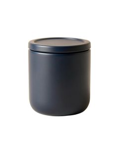 Rowan Branch Storage Canister With Lid - Navy