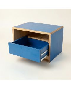 Cove Bend Under-Desk Drawer Unit - Blue (synthetic illustration; no displayed measurements)