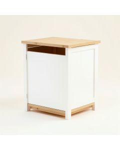 Ash Branch Freestanding Laundry Folding Counter - White (synthetic illustration; no displayed measurements)